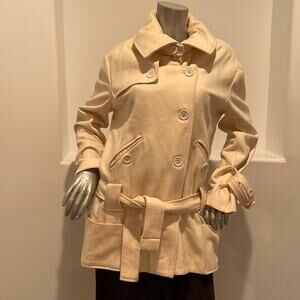 Planet Punk Multi Belted Jacket Beige